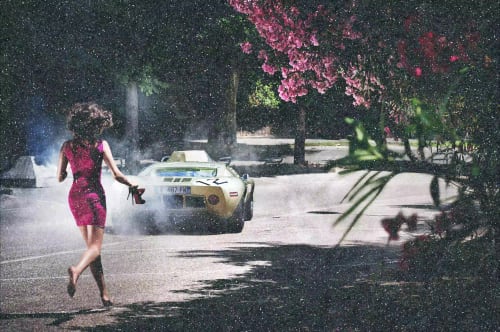 'WHEELS AND HEELS' DIAMOND DUST DIGITAL