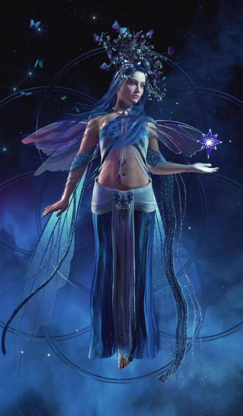 VIRGO - Keeper of the Sapphire Star by Chelsea Evenstar