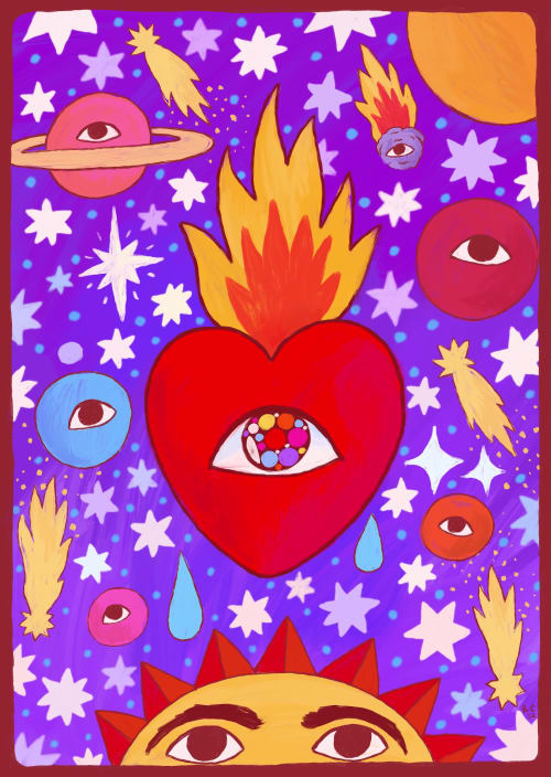 Flaming Heart of Wisdom