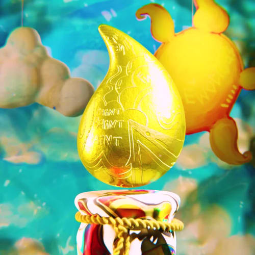 FewoWorld: Gold Paint Trophy