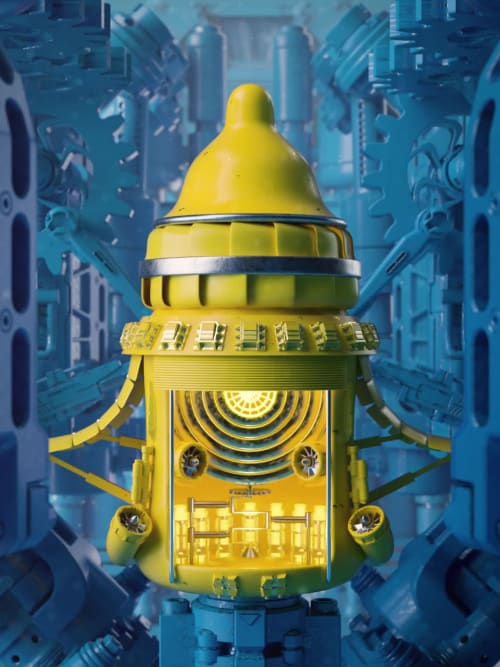 Mechanical Madness by LateNightRenders