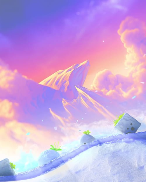 THE FROZEN PEAKS