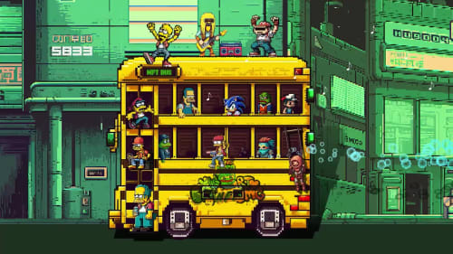 Pixel Bus Tour