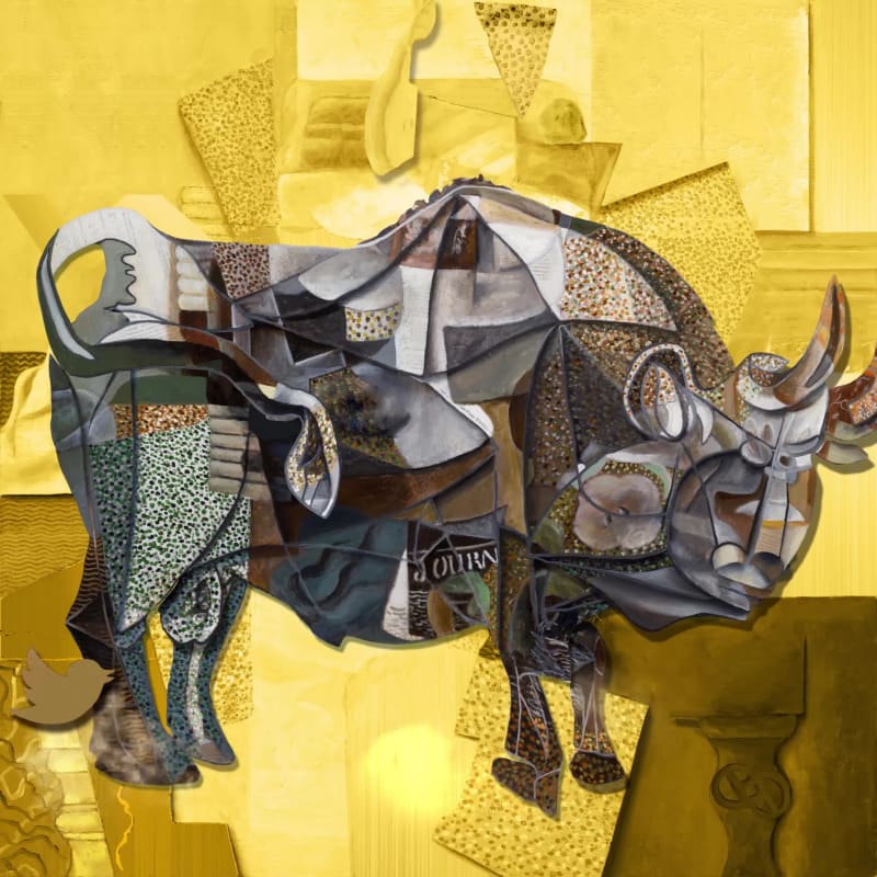 The Bitcoin Bull - Gold #2/3
