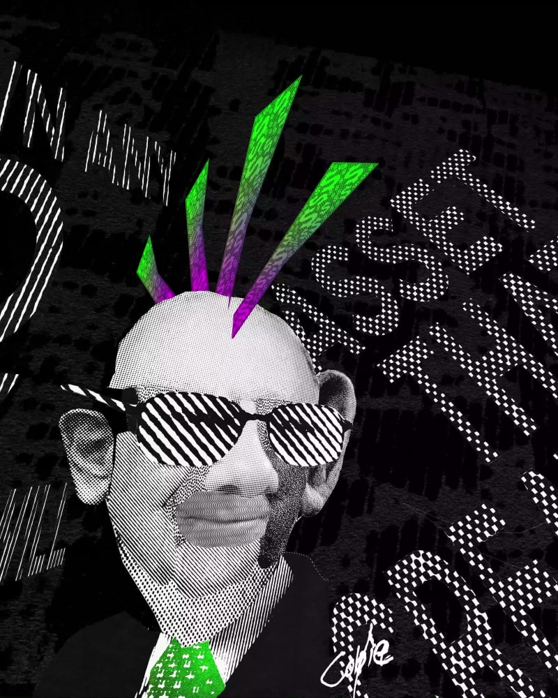Warren Buffett – Decentral Eyes – Variant 04 #1/1