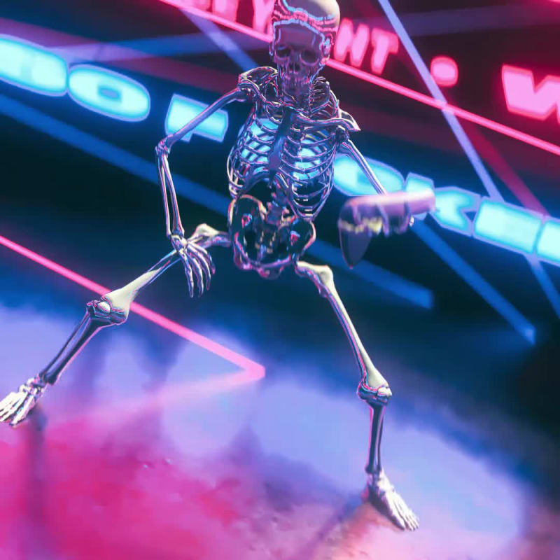 Twerk Skeleton #7/15