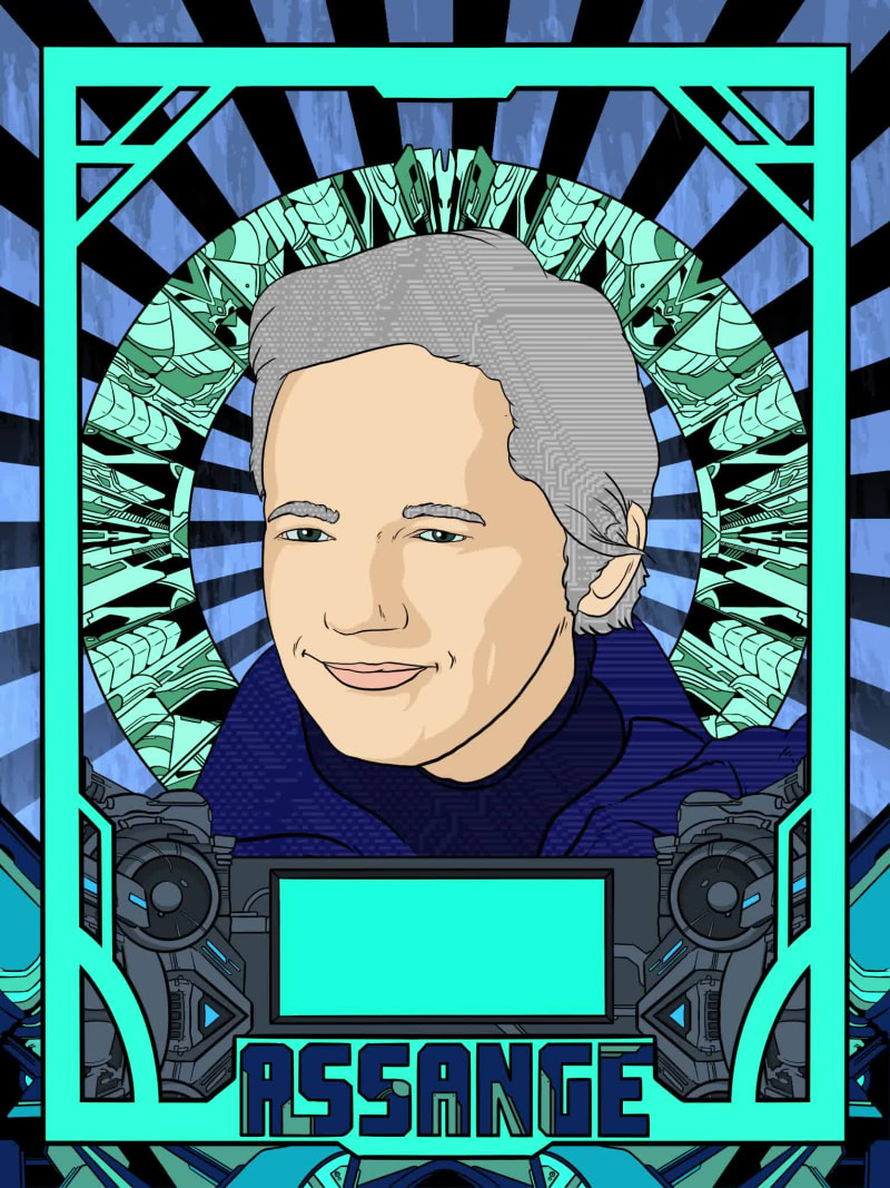 Julian Assange #20/25
