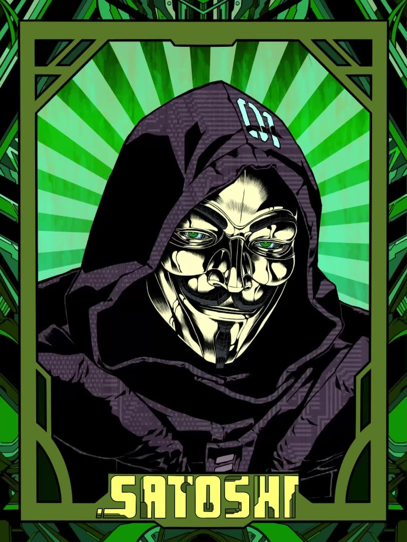 Satoshi II (Hackers Green Variant) #2/10