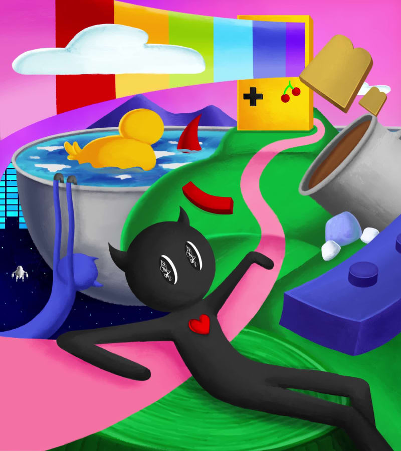 never lose your inner child by Odious