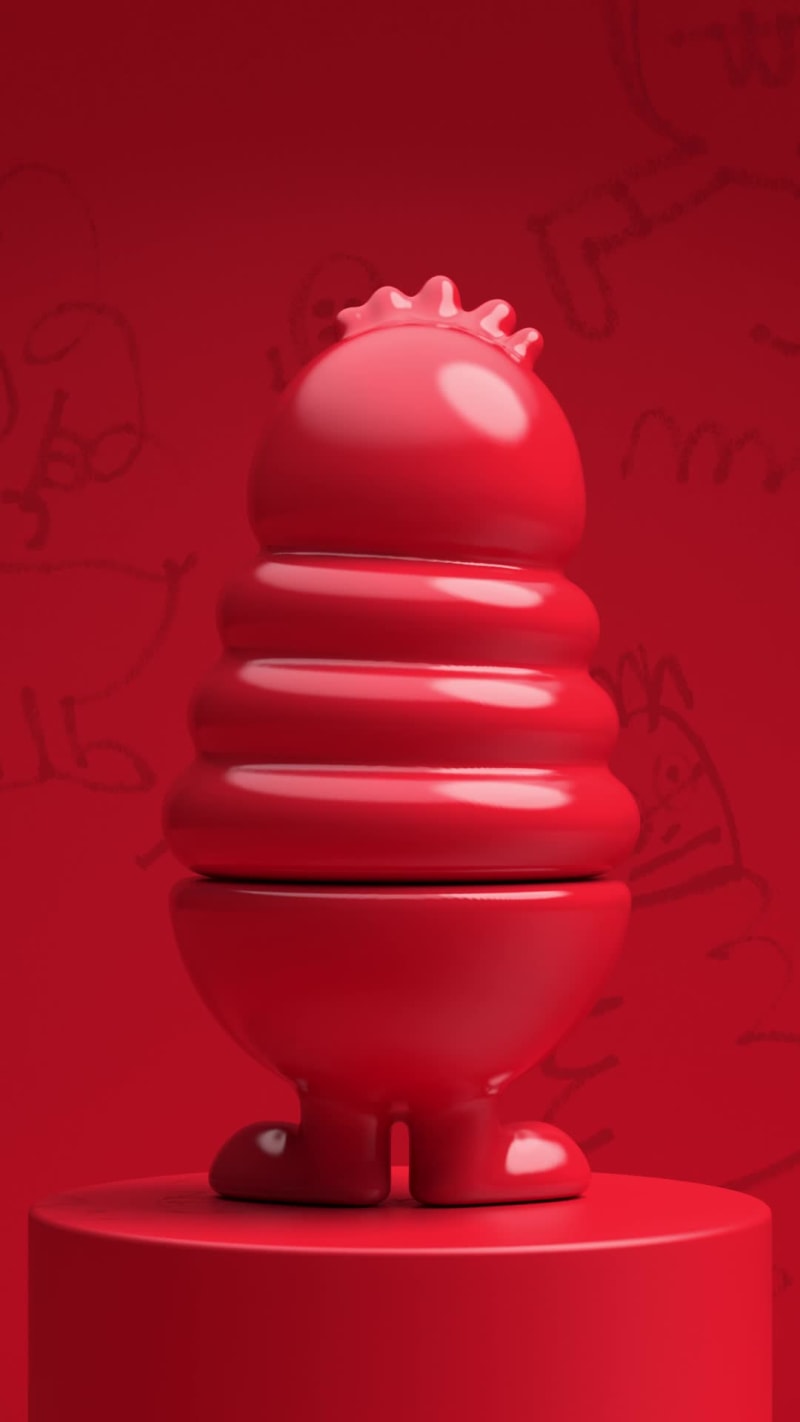 Rolo (Jon Burgerman collaboration) #40/50