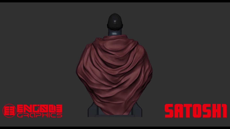 SATOSH1 first 3D model (Dark Version) #9/21