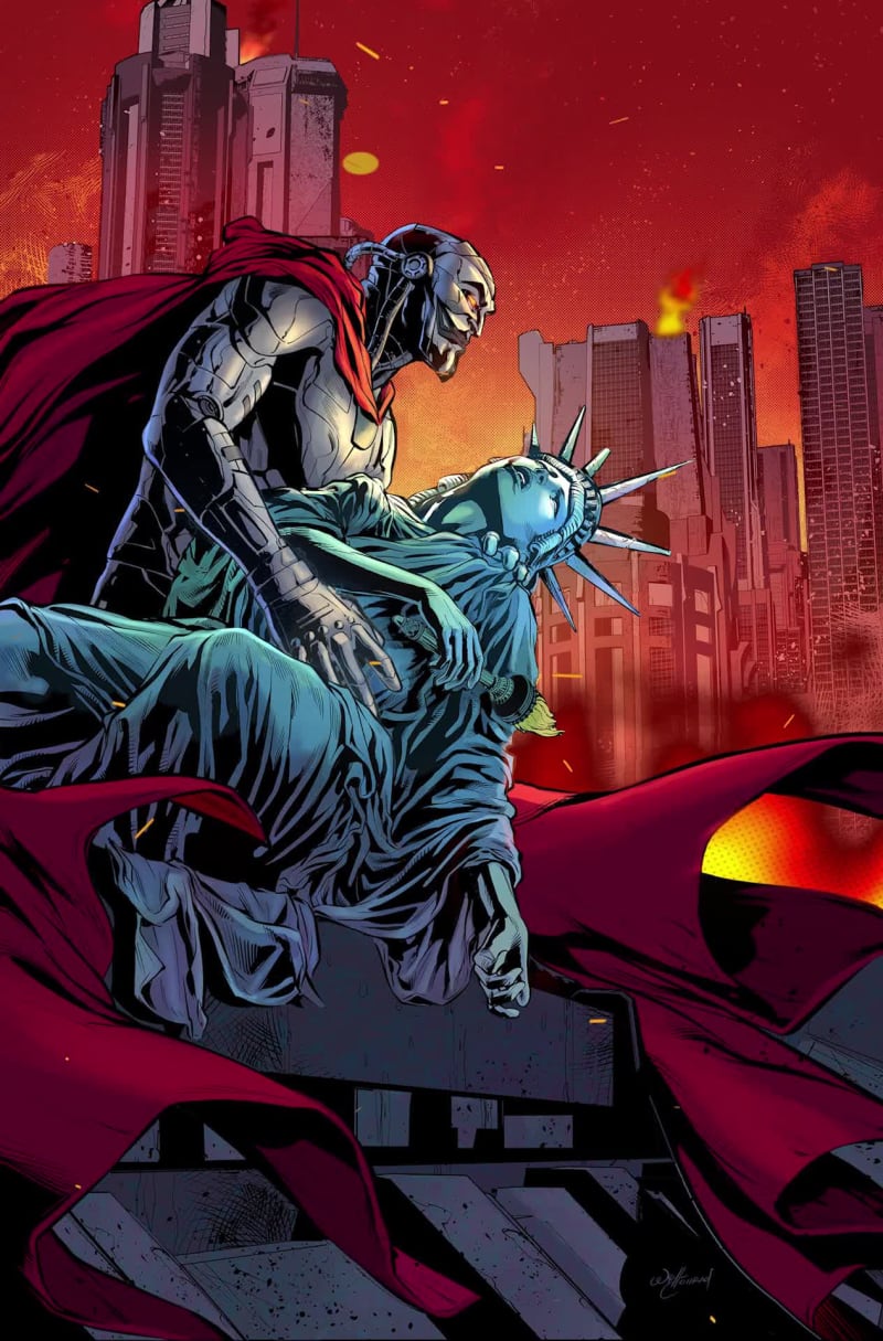 SATOSH1 x Lady Liberty I. (animated color variant)