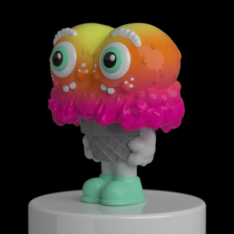 Painted Mister Melty #7/50