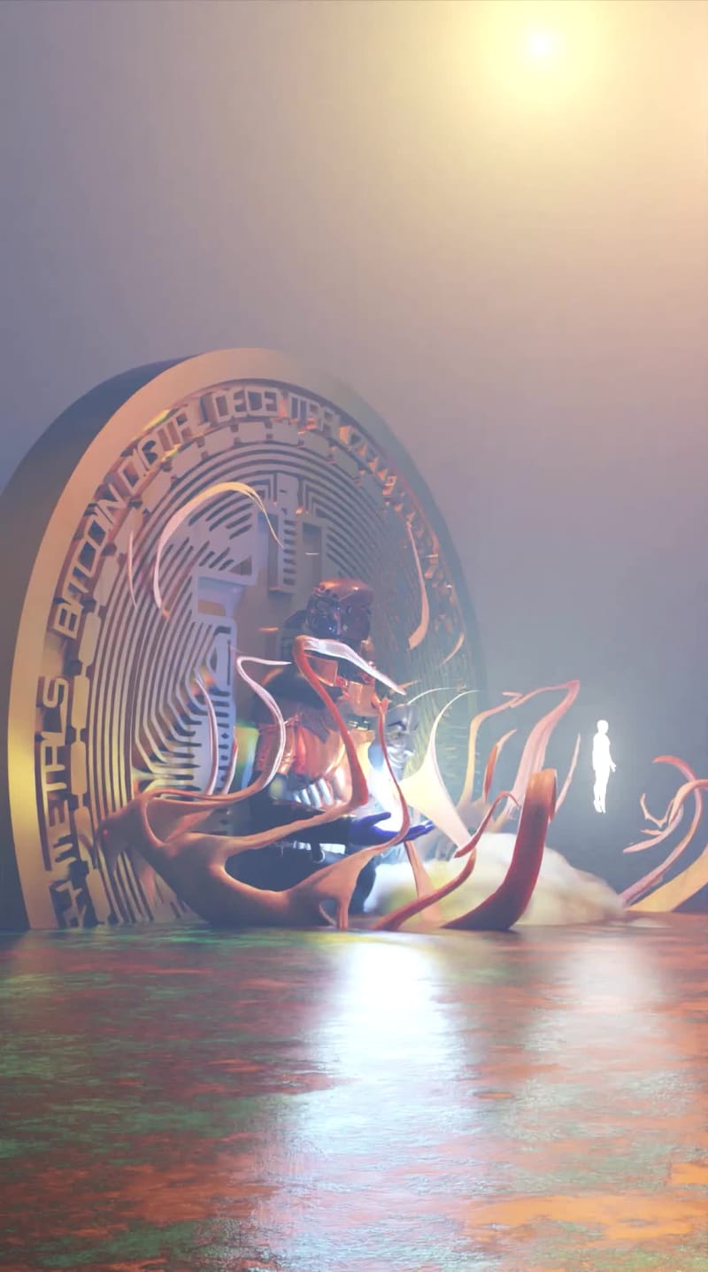 At the Gates of Metaverse by Silvio Vieira #1/1