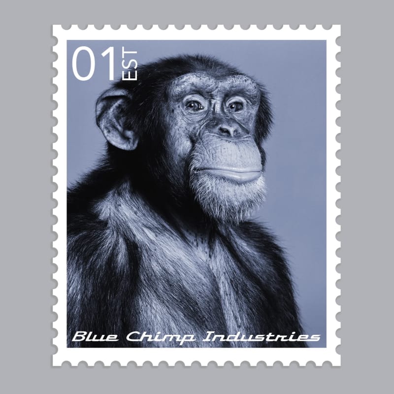 Blue Chimp® Stamp #85/119