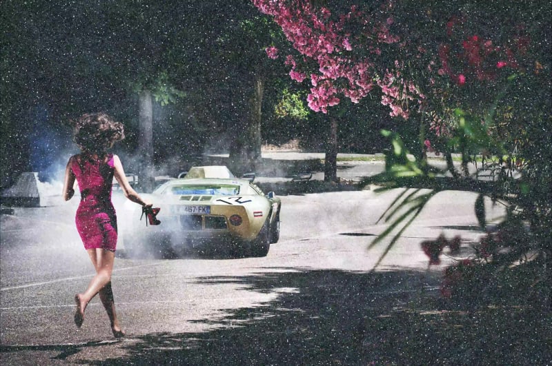 'WHEELS AND HEELS' DIAMOND DUST DIGITAL