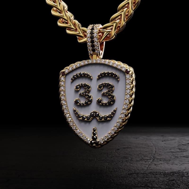 33 Family Diamond Pendant (Cryptojeweler) #28/33