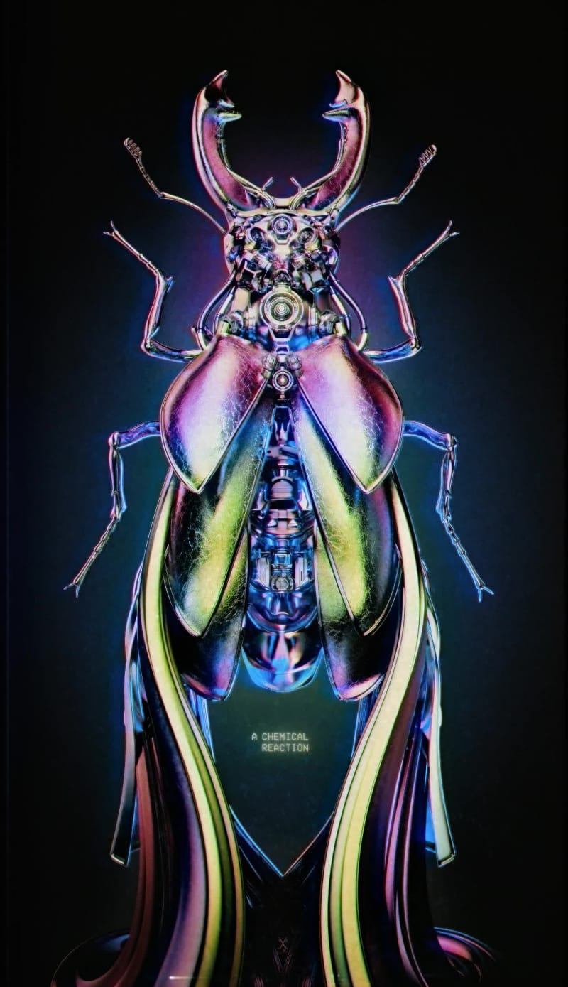 A Chemical Reaction by Nik Ainley