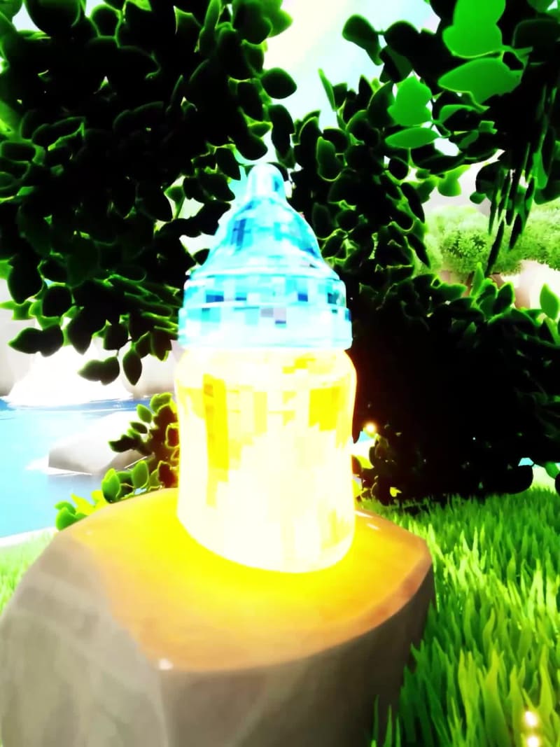 Crystal Bottle by Goldweard