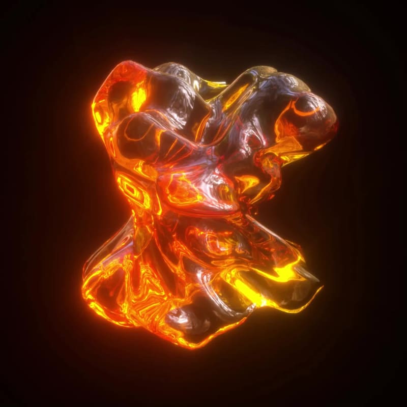 Molten piece