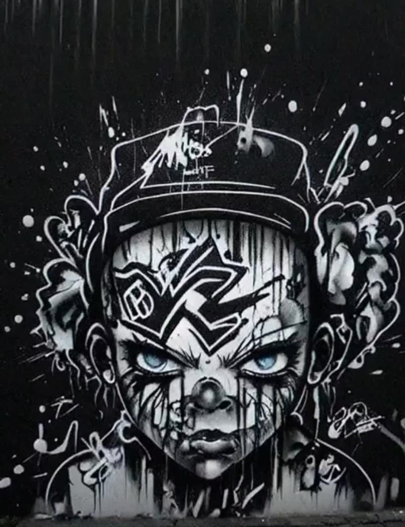 R2-D2's Transformation into Graffiti #5/27