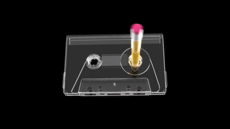 EMPTY TAPE AUDIO CASSETTE