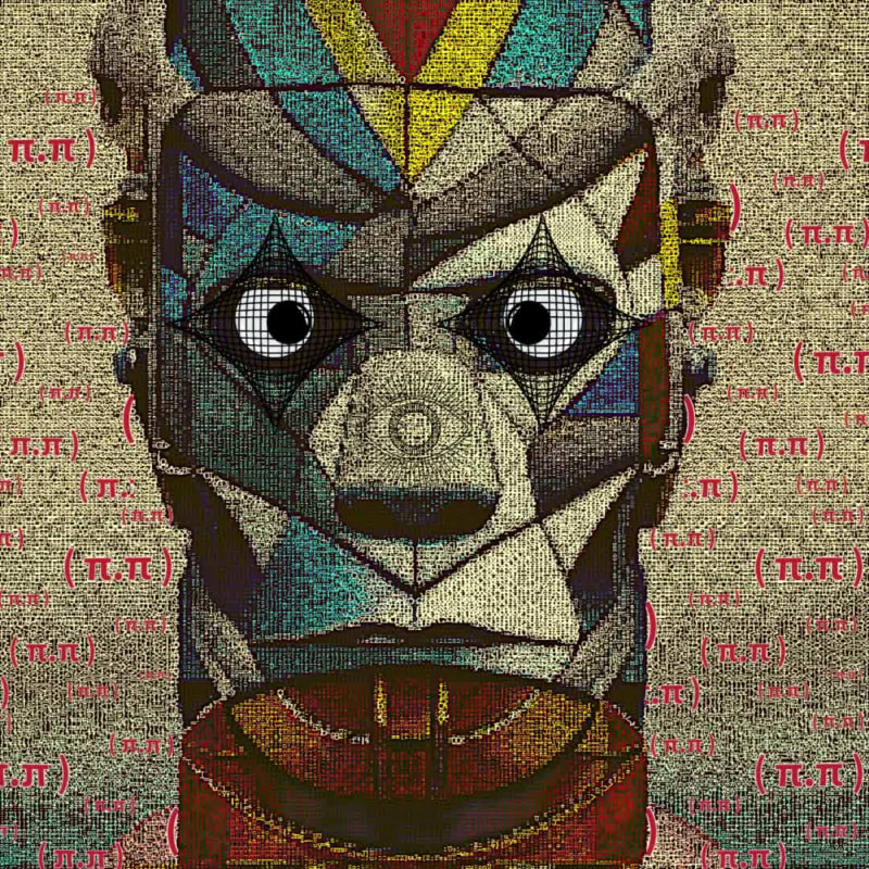 ANCIENT MONDRIAN TOTEM
