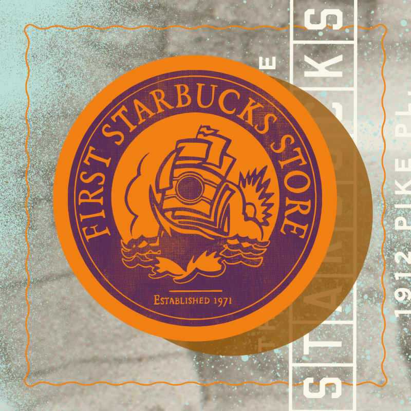 The First Store Collection Stamp #185