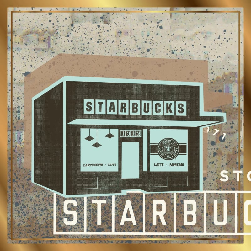 The First Store Collection Stamp #14