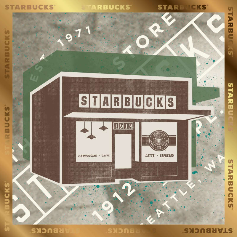 The First Store Collection Stamp #55