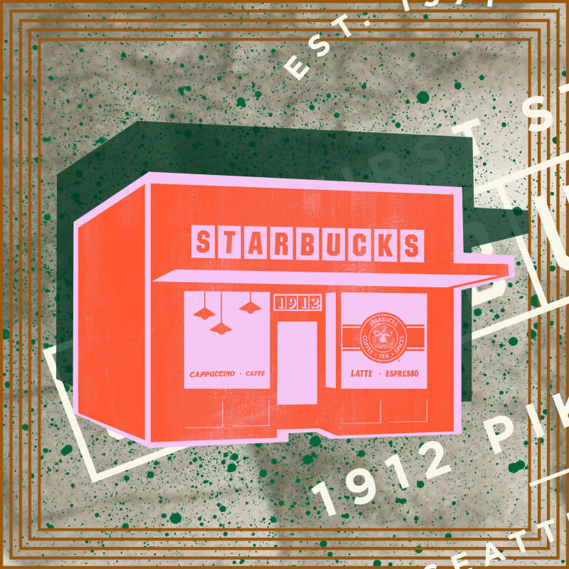 The First Store Collection Stamp #324
