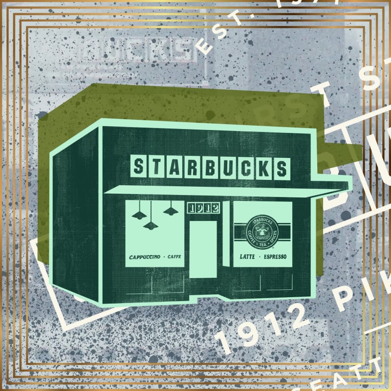 The First Store Collection Stamp #95