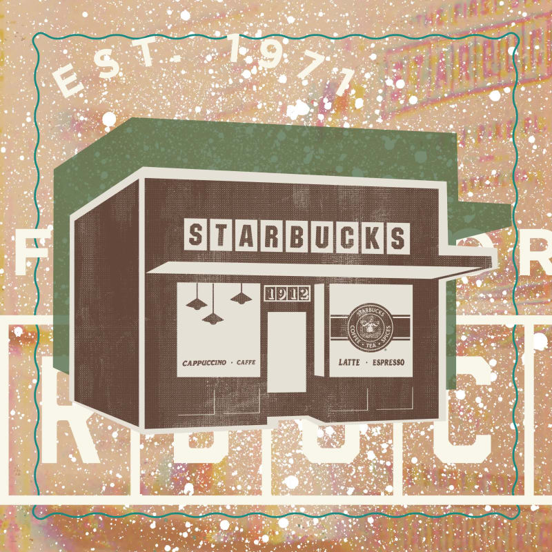 The First Store Collection Stamp #437