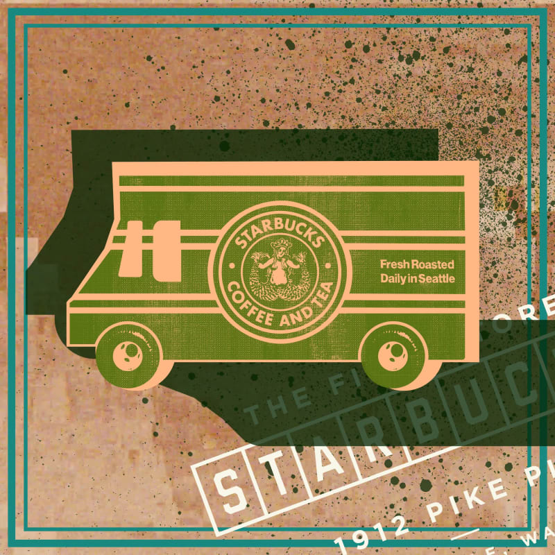 The First Store Collection Stamp #418