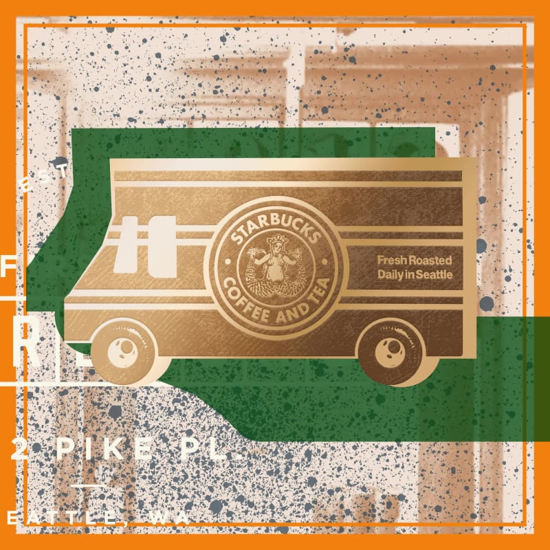 The First Store Collection Stamp #518