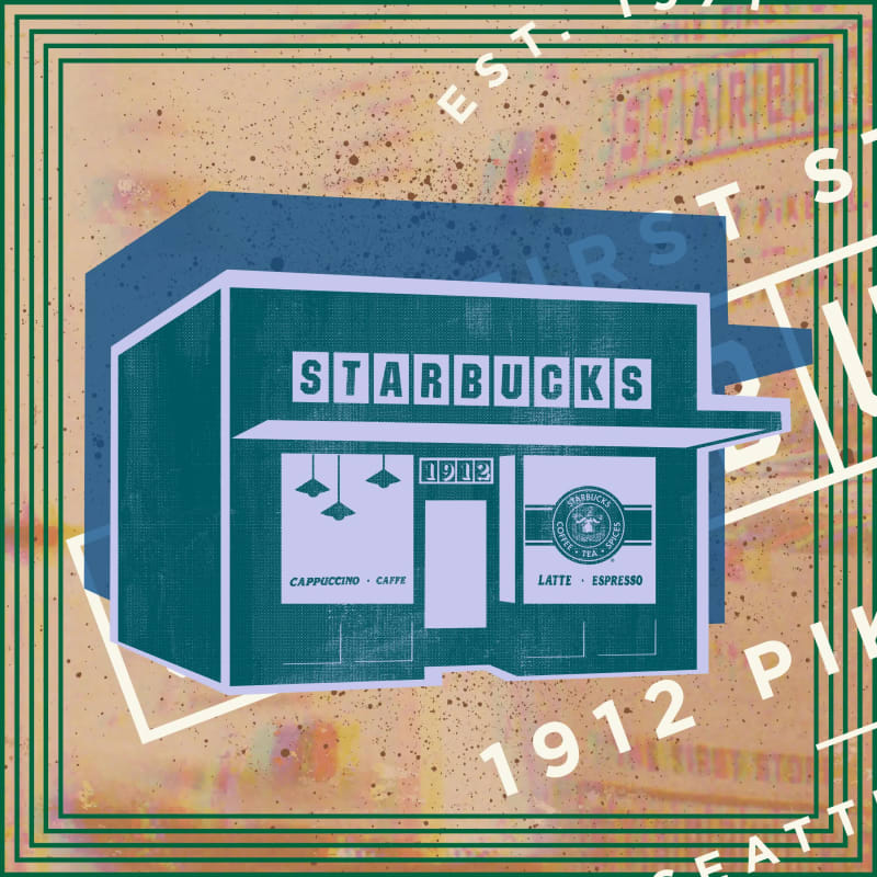 The First Store Collection Stamp #523