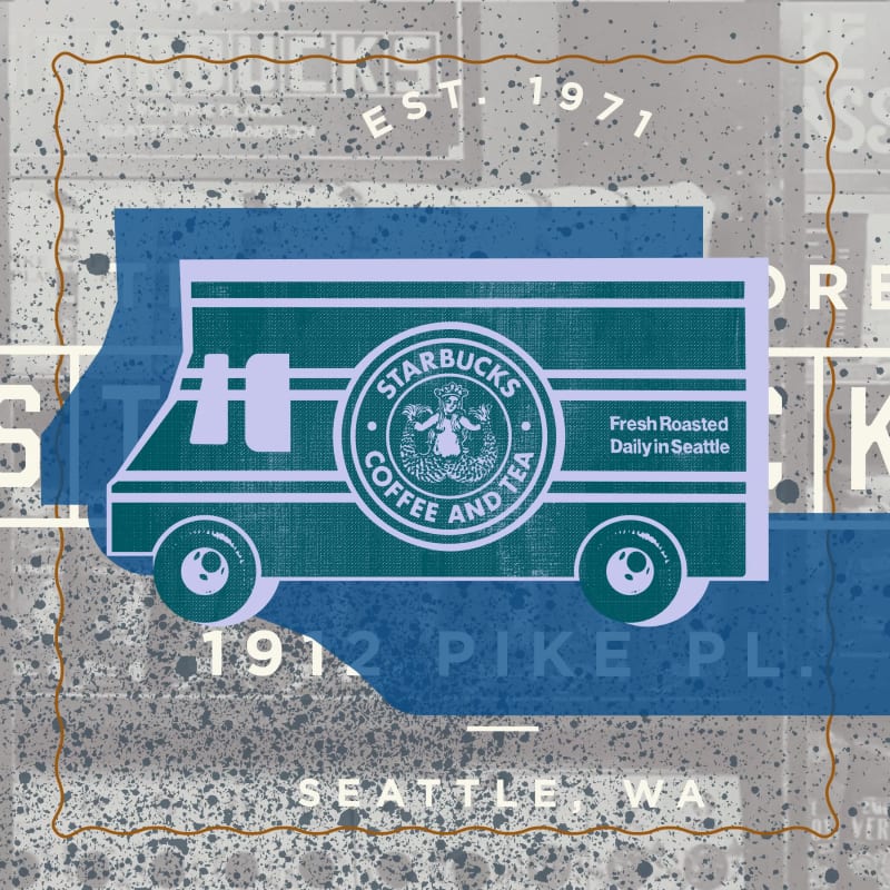 The First Store Collection Stamp #758