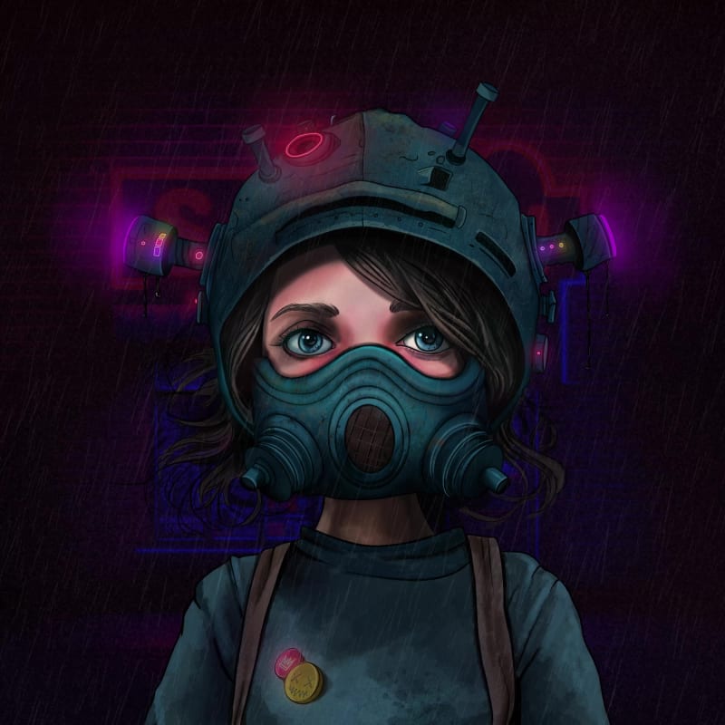 Girl Who Feels the Silence of the Night