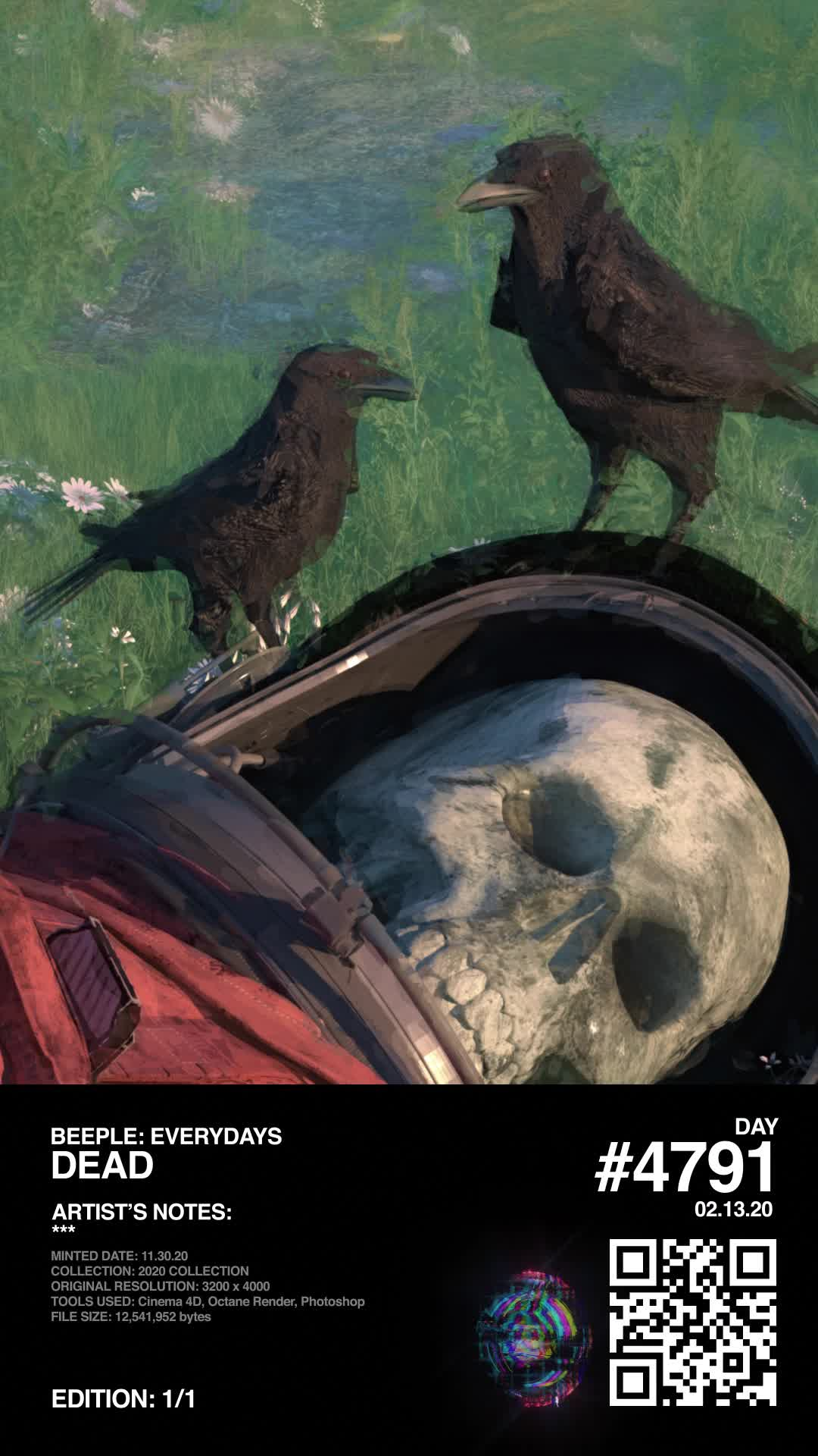 Mike Winkelmann - Beeple Round 2 - Hidden NFT (BEEPLE2)
 - DEAD - NFT # 100030001