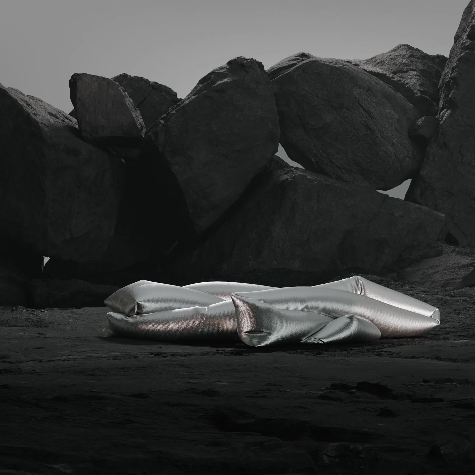 Andrés Reisinger - The Shipping Collection - Complicated Sofa #3/3 - NFT # 25900060003