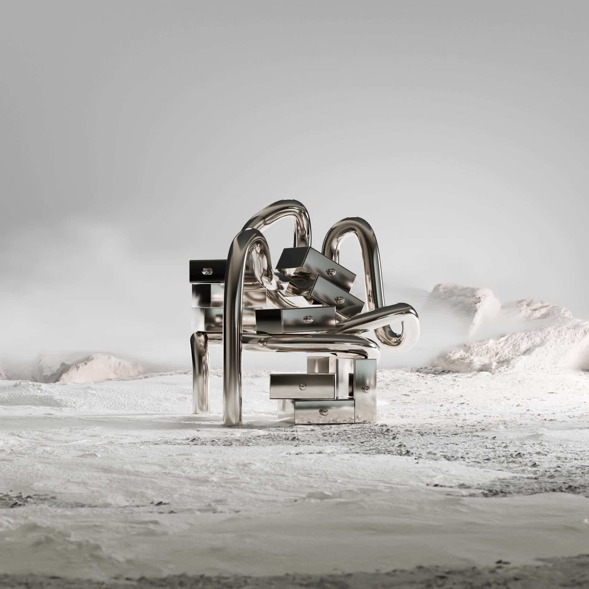 Andrés Reisinger - The Shipping Collection - Complicated Drawer #3/3 - NFT # 25900070003