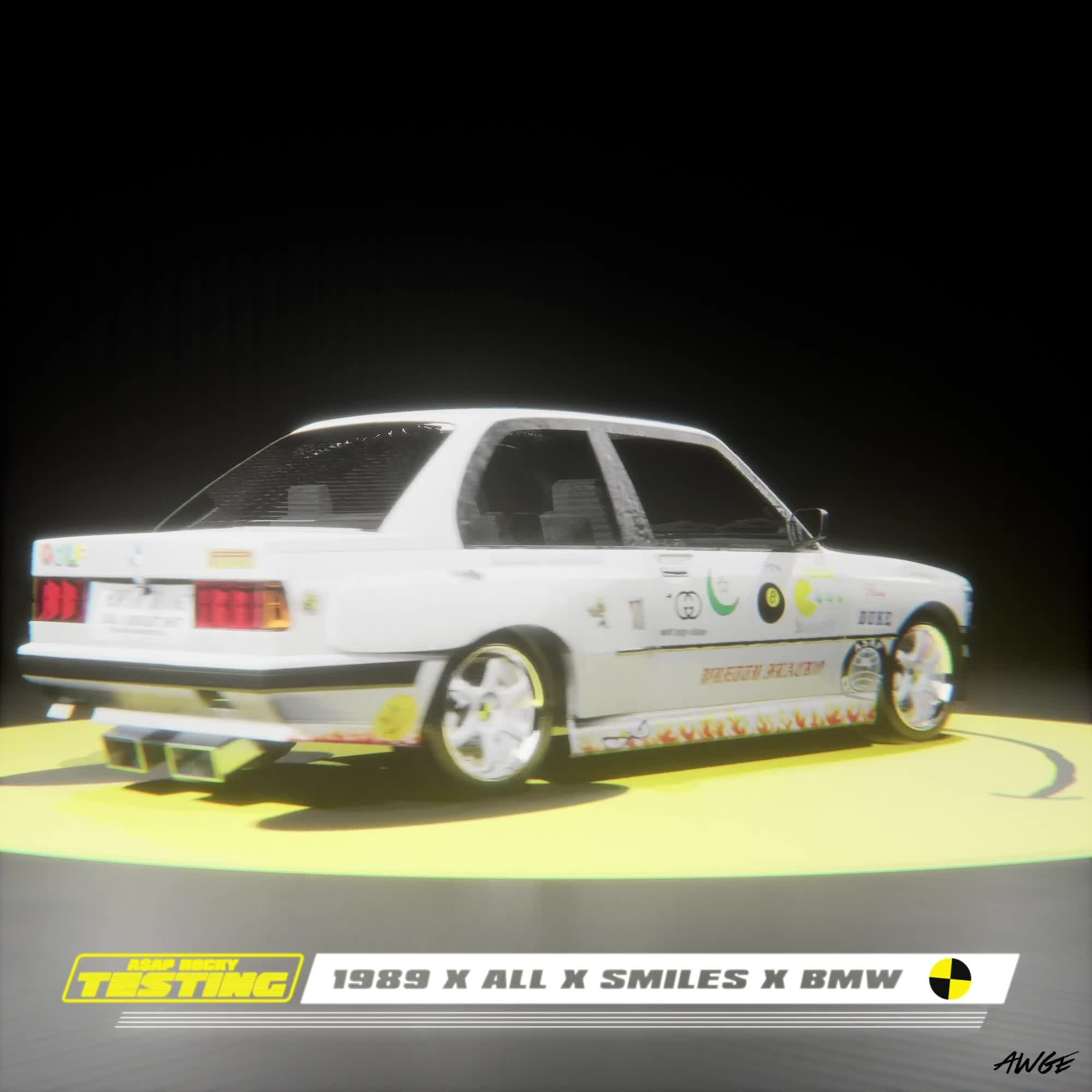 A$AP Rocky - ROCKY GATEWAY - Nifty Gateway - 1989XALLXSMILESXBMW #1/1 - NFT # 43400030001