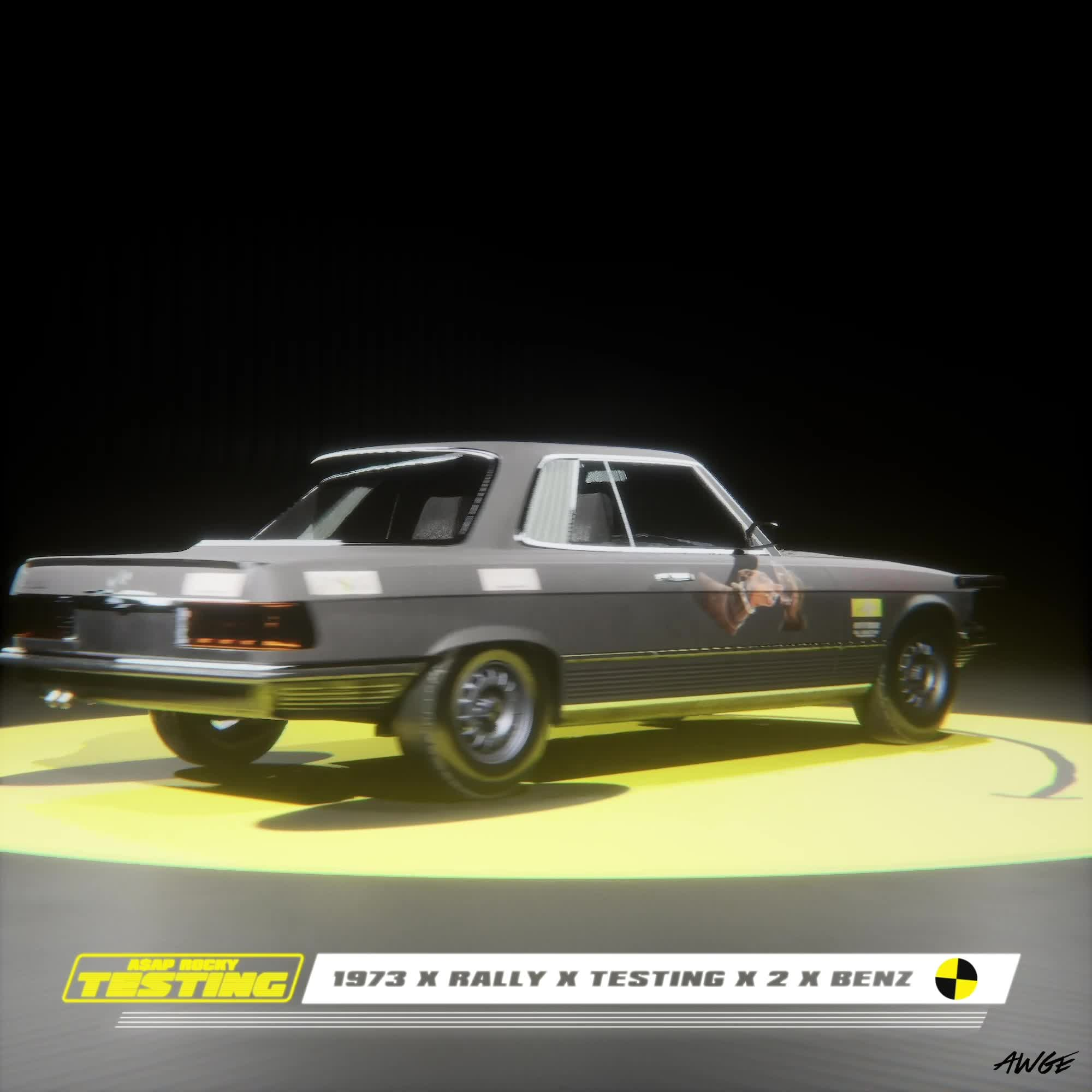 A$AP Rocky - ROCKY GATEWAY - Nifty Gateway - 1973XRALLYXTESTINGX2XBENZ #1/1 - NFT # 43400010001