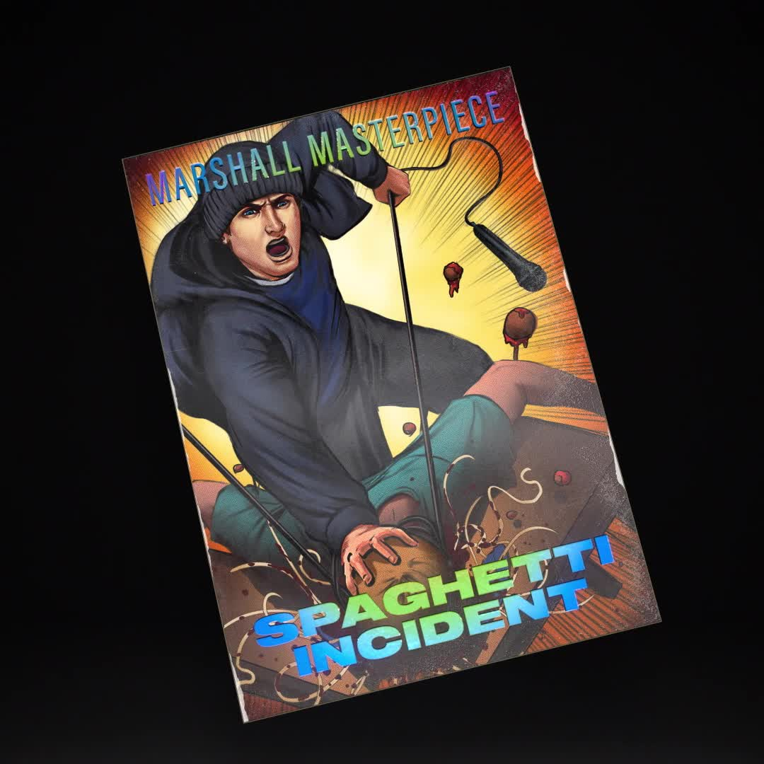 Eminem - SHADYCON: Marshall Masterpiece Card Pack - Nifty Gateway - SPAGHETTI ACCIDENT #148/148 - NFT # 6900060148
