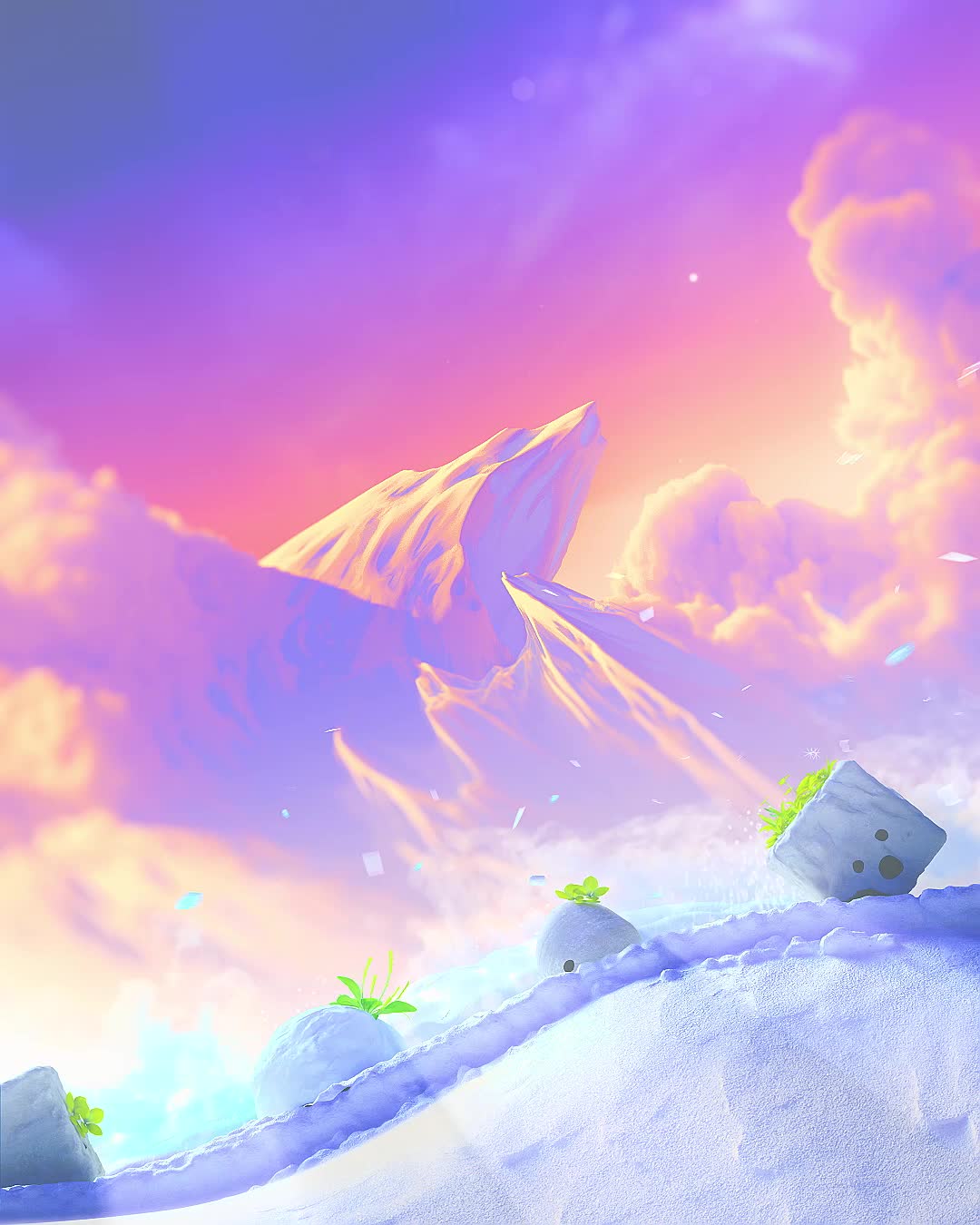 THE FROZEN PEAKS
